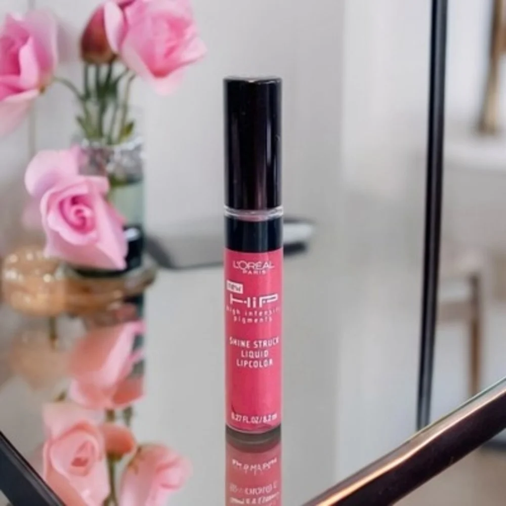 L'Oreal HiP Shine Struck Liquid Lipstick Lip Gloss 660 Euphoric New